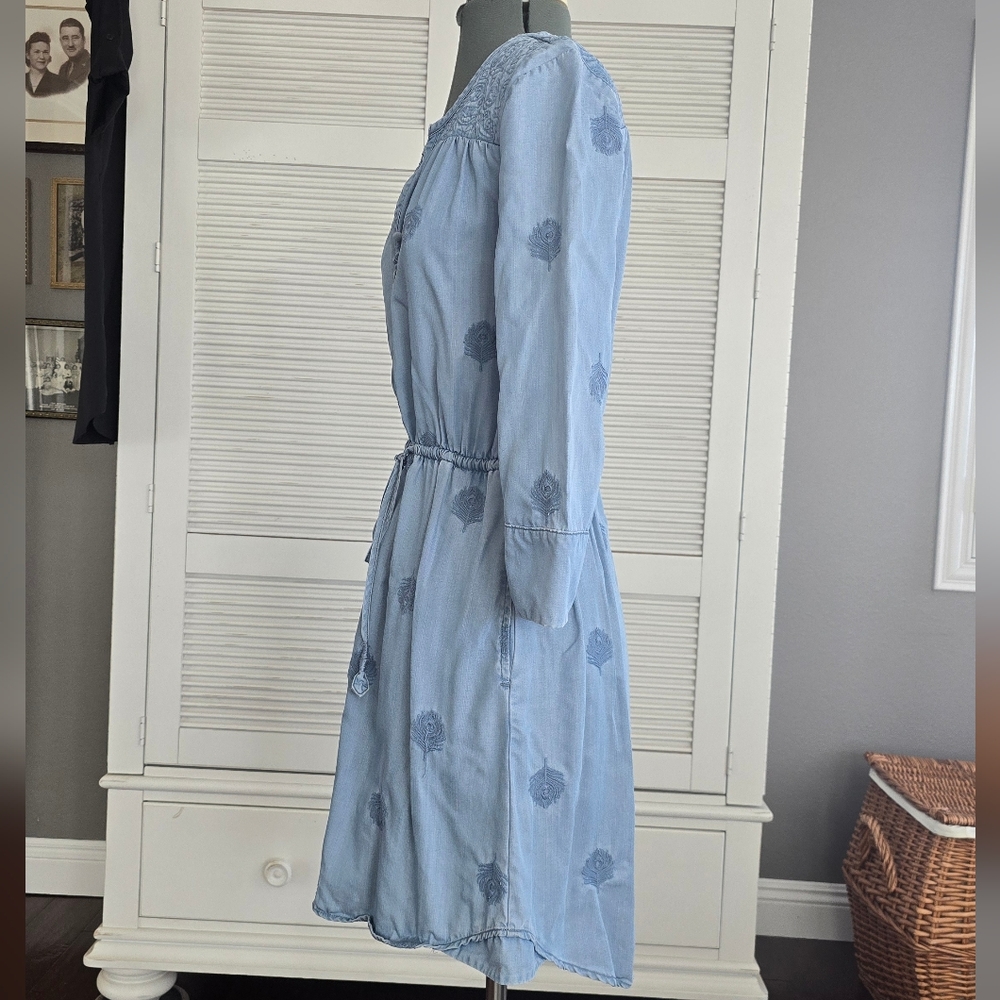 HOLDING HORSES Light Blue Mini Dress - Picture 9 of 15